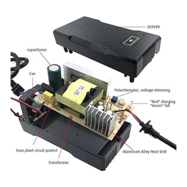 YZPOWER Cargador de batería de 42 V 5 A para scooter_3