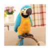 Peluche de loro guacamayo peluche de pájaro azul regalo_2