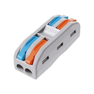 Tuercas de conectores de alambre 25 piezas 2 conectores