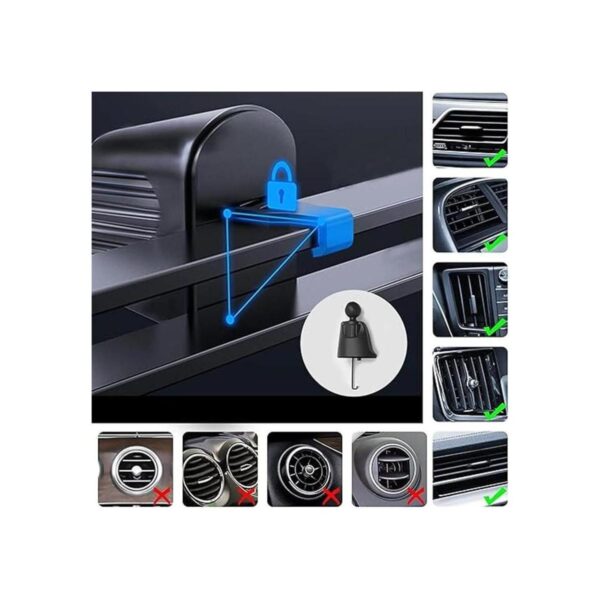 Soporte para teléfono de automóvil para Samsung Galaxy A51_5