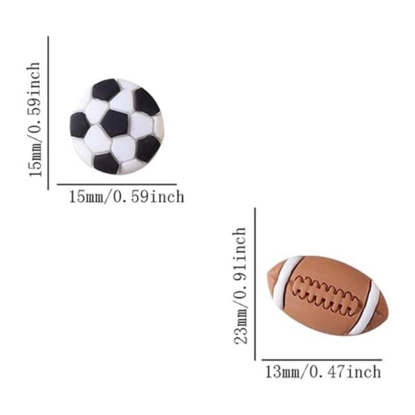 40 piezas de baloncesto fútbol voleibol rugby béisbol