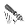YYGJ Juego de brocas manuales 7 en 1 con llave de