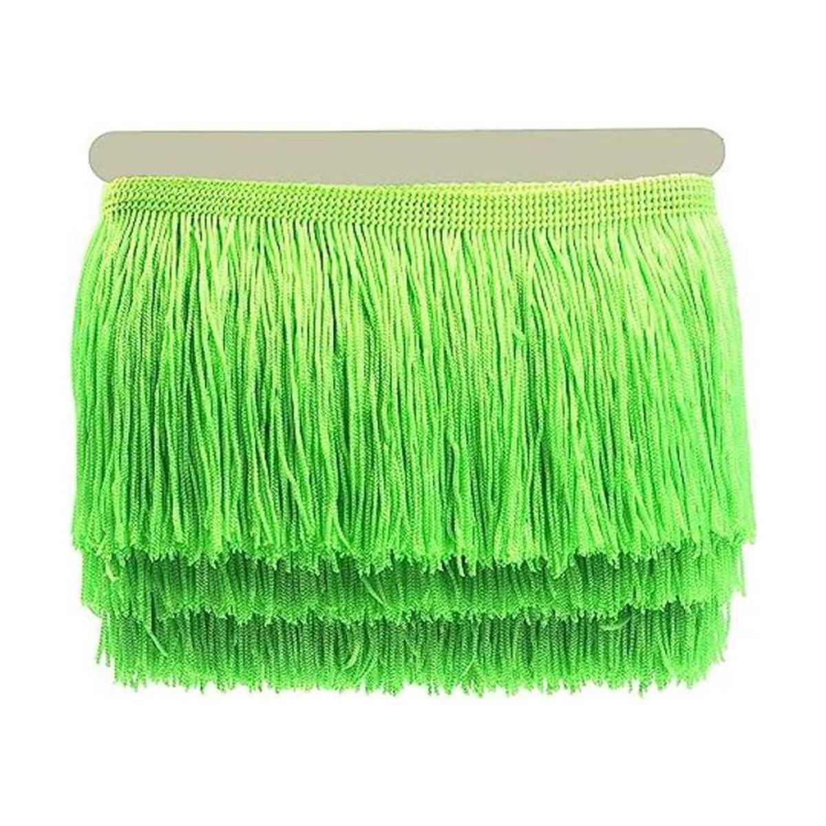 YYCRAFT Borde de flecos Curtian de 10 yardas de 6 pulgadas
