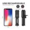 Paquete de 2 linternas recargables por USB pequeñas y_5