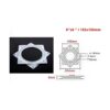 suqare Lazy Susan Rodamientos 516 de grosor Turntable_2