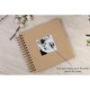 lbum de fotos de bricolaje con tapa dura en blanco para_2