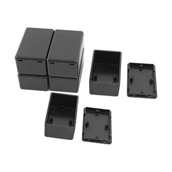 60 x 36 x 25 mm color negro impermeable de plástico_1