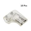 10 pcs 6.3 mm ángulo recto L Tipo Crimp Terminal Spade