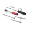 Kit de herramientas mecánicas de 46 piezas de 14 pulgadas