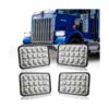 Faros LED de 4 x 6 pulgadas aprobados por el DOT 4 piezas_1