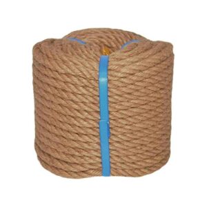 Cuerda de cáñamo 100 natural de yute 12 pulgada x 165