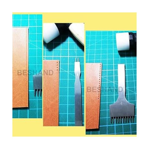 YVOKERN Leather Craft Cincel de costura de cordones_3