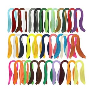 QTLCOHD 35 colores 4200 tiras de papel de quilling de