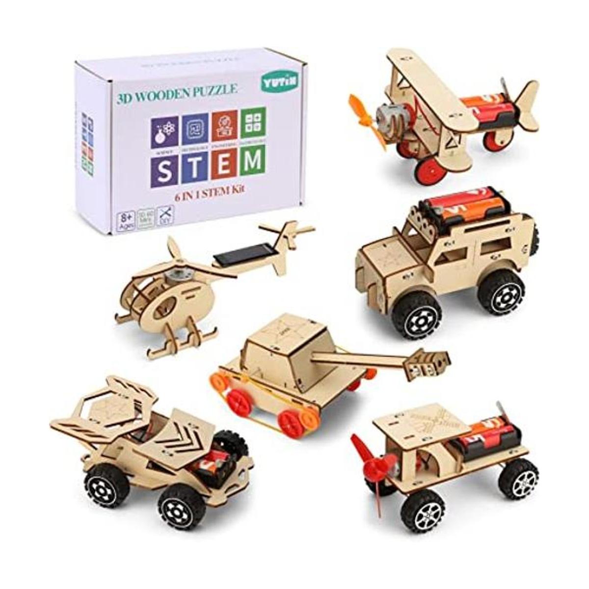 Kits de construcción STEM 6 en 1 para niños kit de modelo