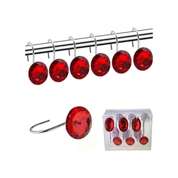 Anillos para cortina de regadera con forma de