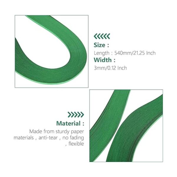 QTLCOHD 35 colores 4200 tiras de papel de quilling de