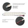 Tiras de luz LED impermeables para coches a control_3