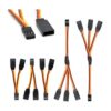 Cable divisor de arnés servo Y 3 pines conector macho a_1