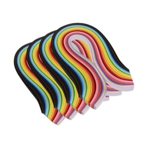 YURROAD Kit de tiras de papel Quilling de 36 colores 720