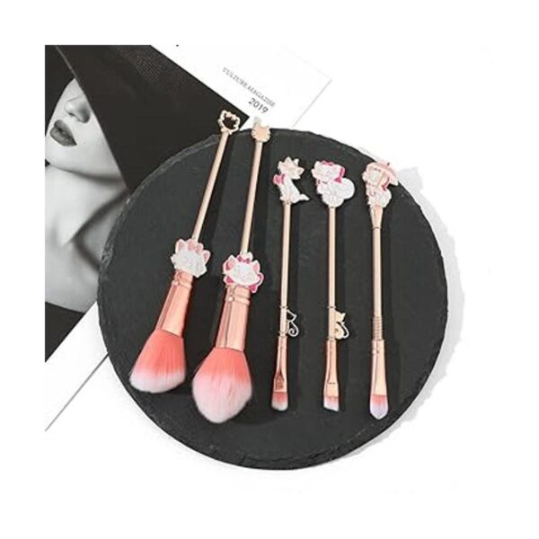 Marie Juego de 5 pinceles de maquillaje para gatos de_6