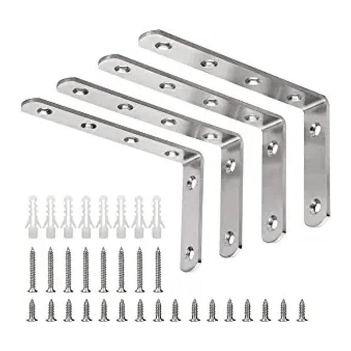 YUMORE Soporte L 5 x 3 pulgadas carga máxima 35
