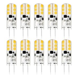 YUIIP Bombilla LED G4 de 2 W 12 V JC G4 Bi Pin Bulb_1