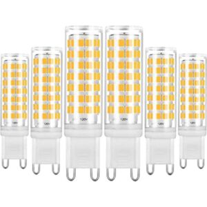 Bombilla LED G9 regulable 6 W blanco cálido 3000 K G9_1