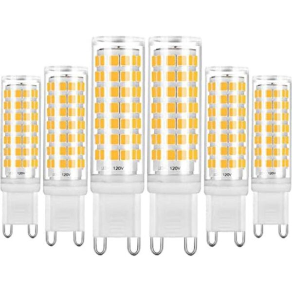 Bombilla LED G9 regulable 6 W blanco cálido 3000 K G9_1