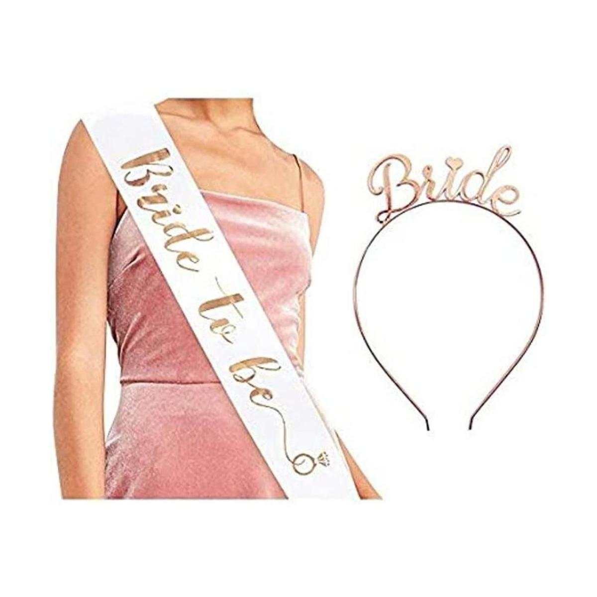 Juego de tiara para novia y diadema Accesorios para