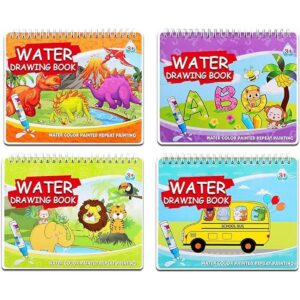 Paquete de 4 libros de dibujo al agua libros de dibujo_1