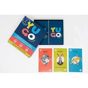 Yugo Juego de yoga para niños y adultos Juego de cartas_1