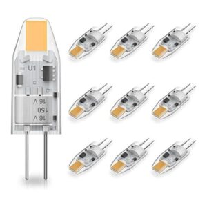Yuiip Bombilla LED G4 sin parpadeo base de bipin de 2700_1