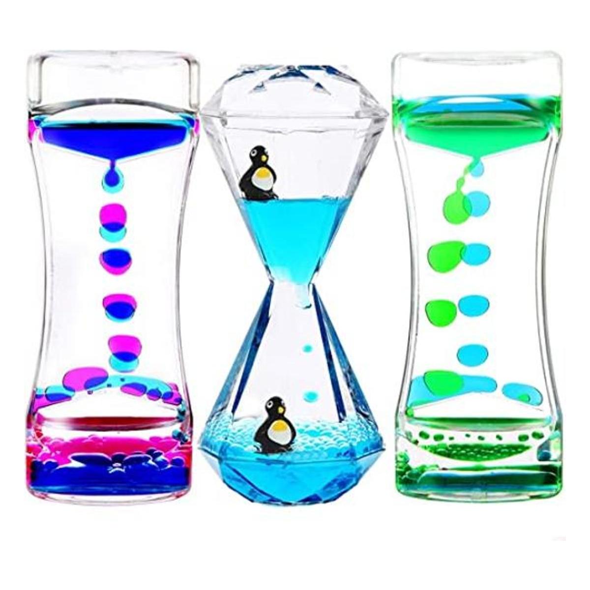 YUE MOTION Temporizador líquido de burbujas de movimiento
