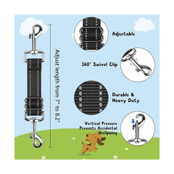 YUEPET Clips de seguridad para perro paquete de 5 clips