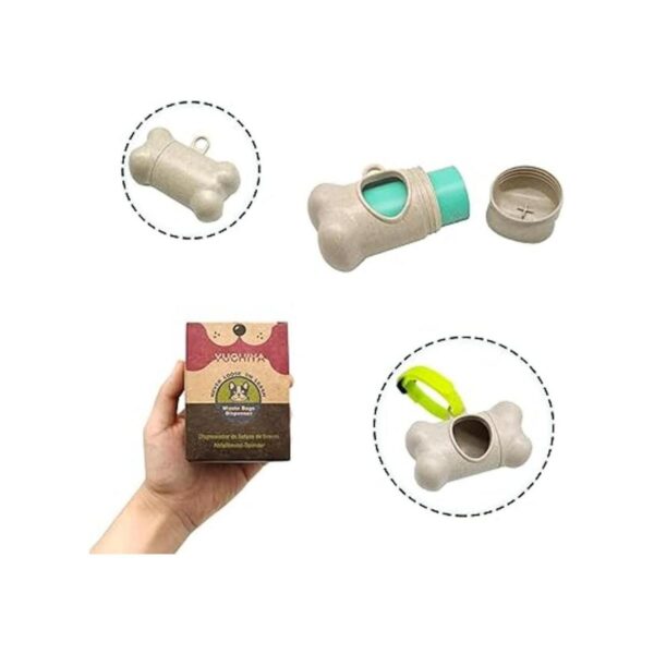 YUCHIYA Dispensador de bolsas de recogida de excrementos