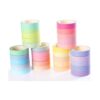 YUBX Juego de cintas Washi de colores lisos cintas_3