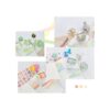 YUBX Juego de cintas Washi de colores lisos cintas_5