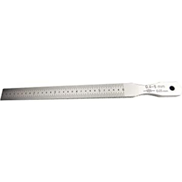 Gap Gage Feeler Gauge Gap Ruler 0.0160.236 in Welding