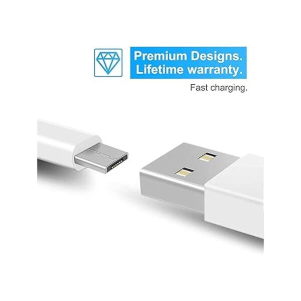 Paquete de 2 cables de extensión de alimentación planos de