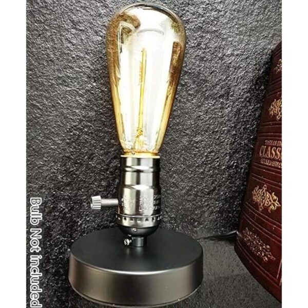 YUANKANG Edison Lámpara de escritorio base de lámpara de_2