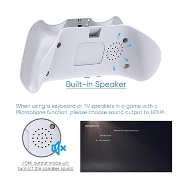 Teclado inalámbrico para controlador PS5 Bluetooth 3.0