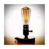 YUANKANG Edison Lámpara de escritorio base de lámpara de_1