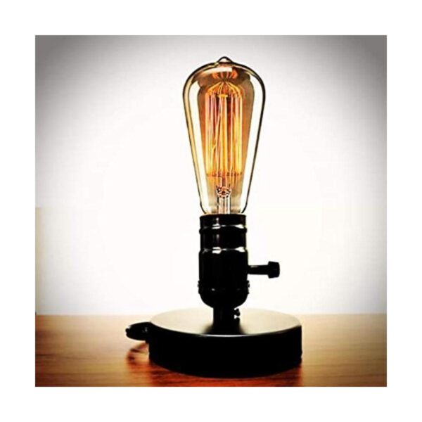 YUANKANG Edison Lámpara de escritorio base de lámpara de_1
