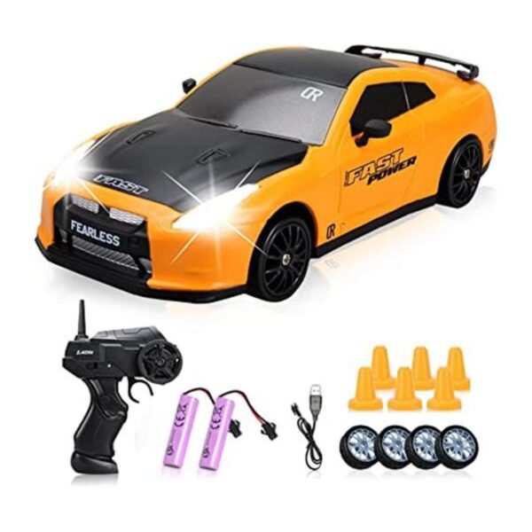 Auto de control remoto 124 de 2.4 GHz 4WD RC Drift auto_1