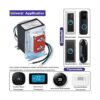 Transformador de timbre de puerta de 24 V 40 VA fuente de_3