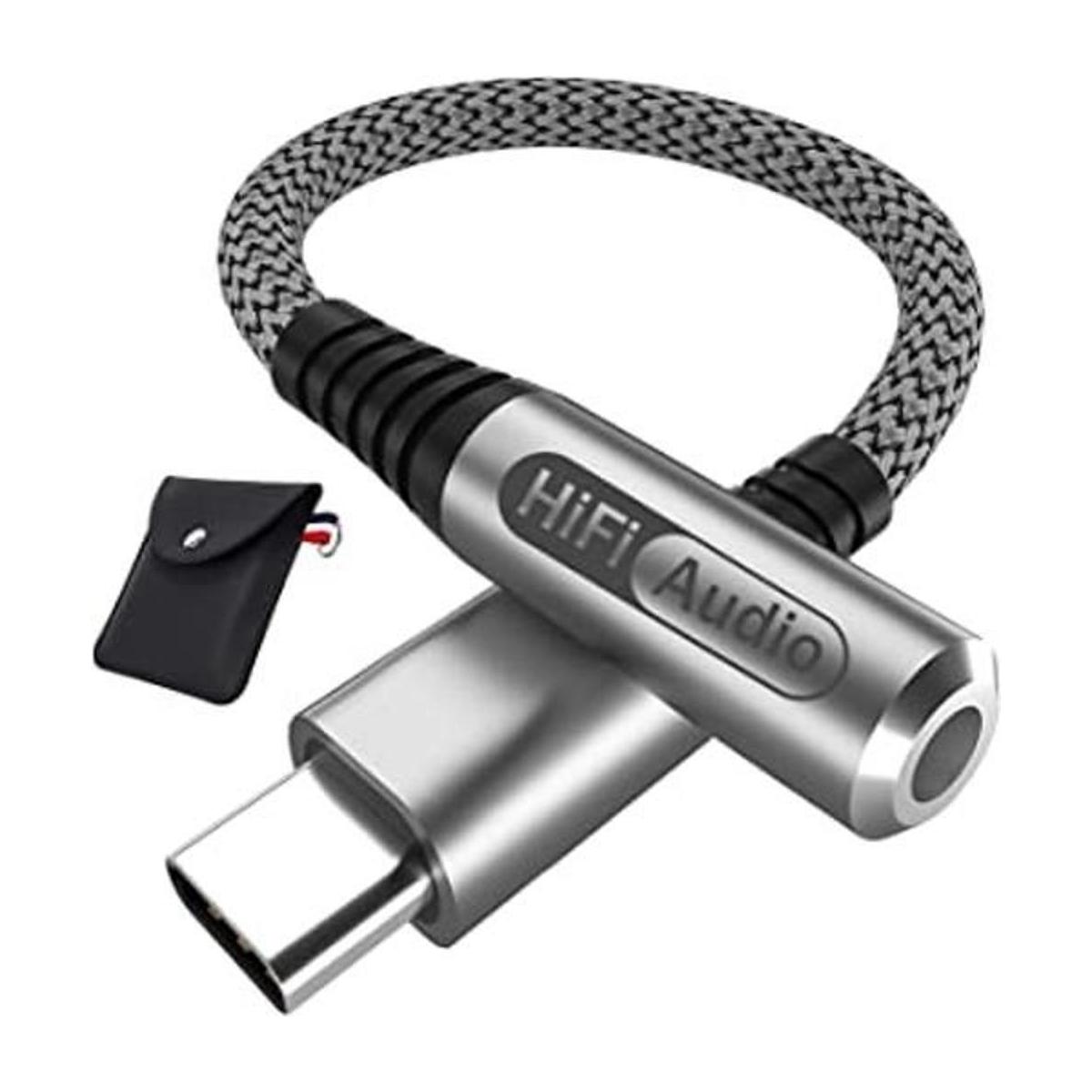 Adaptador de auriculares USB C para Samsung S21 S22 Ultra