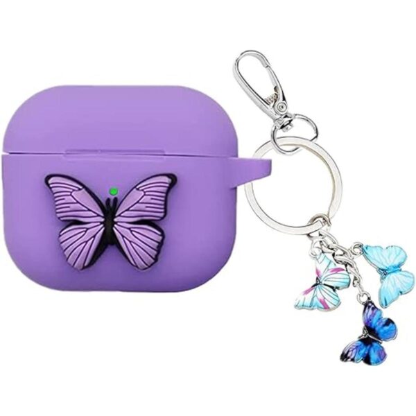 Funda de mariposa para Airpod 3 bonita funda de Airpods_2
