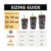 YR Funda aislante de neopreno reutilizable para tazas de_2