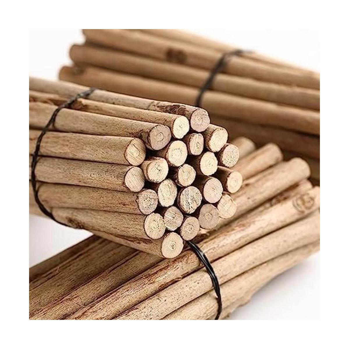 YPZAKA Palitos de madera sin terminar de 7.8 pulgadas de