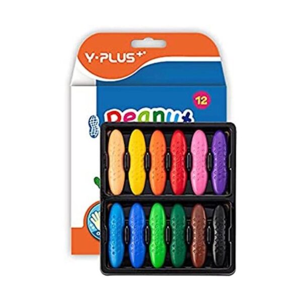 Crayones de maní para niños regalo de Navidad 12 colores_1